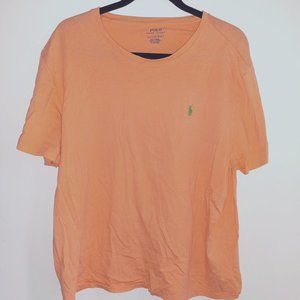 Vintage POLO by Ralph Lauren orange t-shirt.
